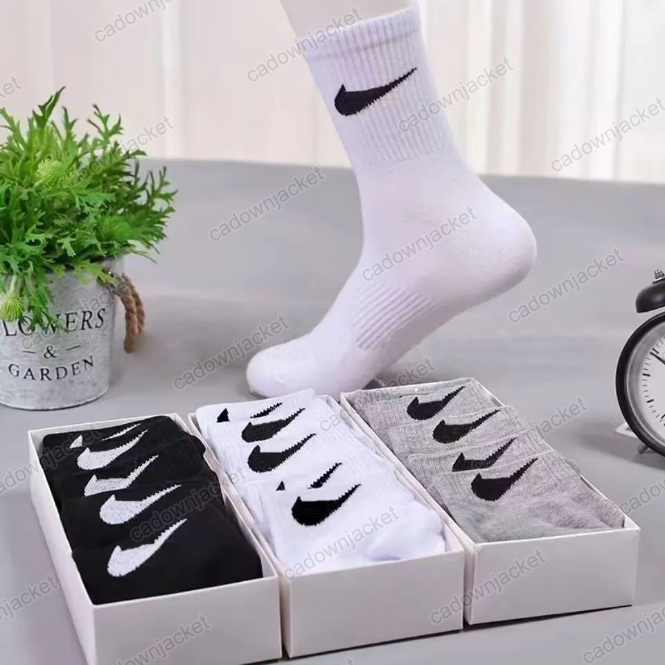 Men's Classic Athletic Socks 100% Cotton Joker Solid Color High-End Hook Ankle Breathable Multi-Color Football Basketball Socks