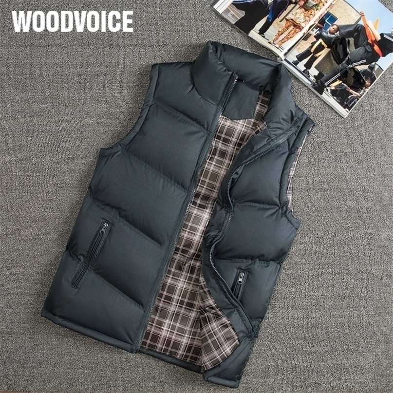 Vest Men New Stylish Autumn Winter Warm Sleeveless Vest Jacket Men Slim Fit Vest Casual Coats Mens Waistcoat West Mannen 88 201120