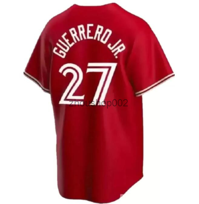 Custom 27 Vladimir Guerrero Jr Jersey 11 Bo Bichette Alejandro Kirk Alek Manoah George Springer Daniel Vogelbach Daulton Varsho Jerseys