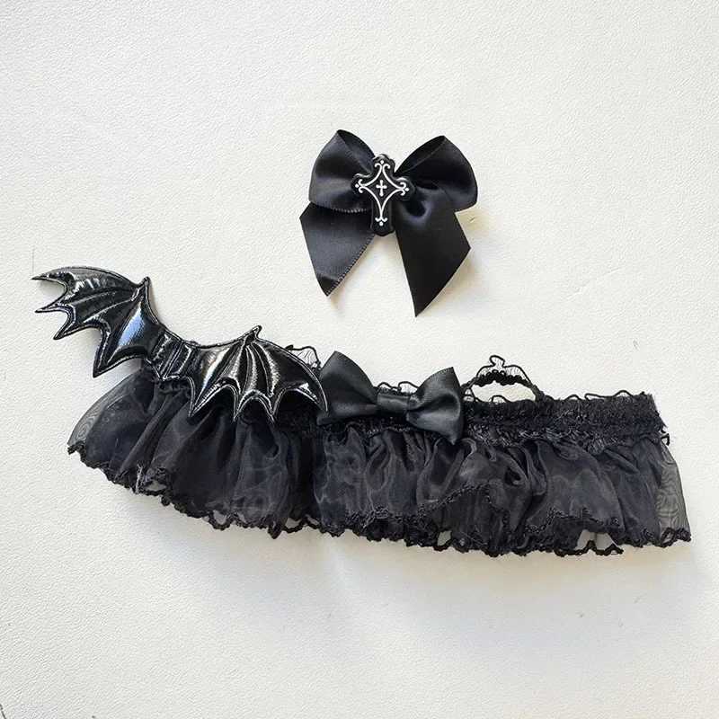 Labubu Clothes Fashion Gothic Style Skirt Labubu Doll Clothes Pendant Little Devil Strap Skirt 1517cm Plush Doll Universal C250924