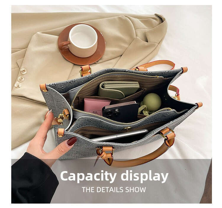 Best Seller Designer Bag Bag Women's New Printed Large Capacity Tote Commuter Single Shoulder Cssbody Bag For Women 2025