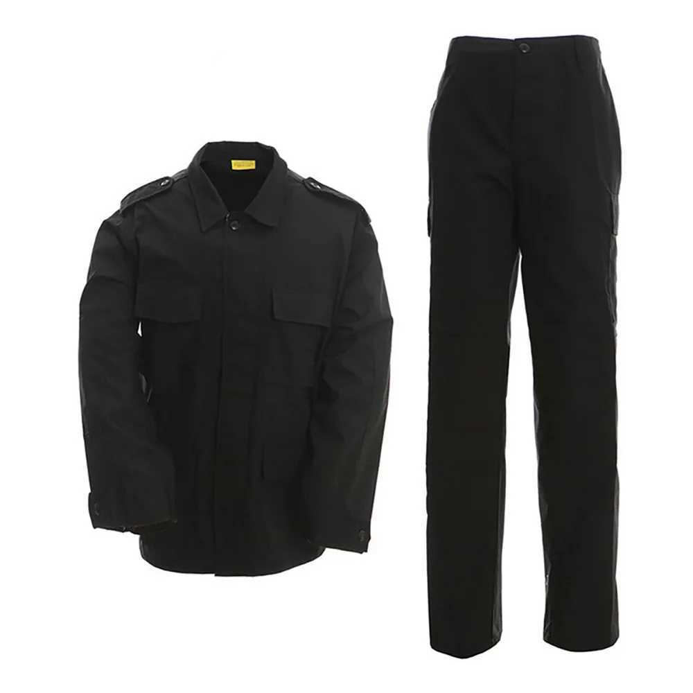 Military Tactical Camouflage BDU Uniform Suit Army Outdoor Hunting Training Suit Jacket Pants Mens Waterproof Durable X250924