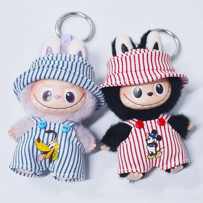 2Pcs Mini Labubu Dress Set for 10cm Doll Universal Clothes for Love Series Doll Clothes Outfit Accessories Girl Gift C250924