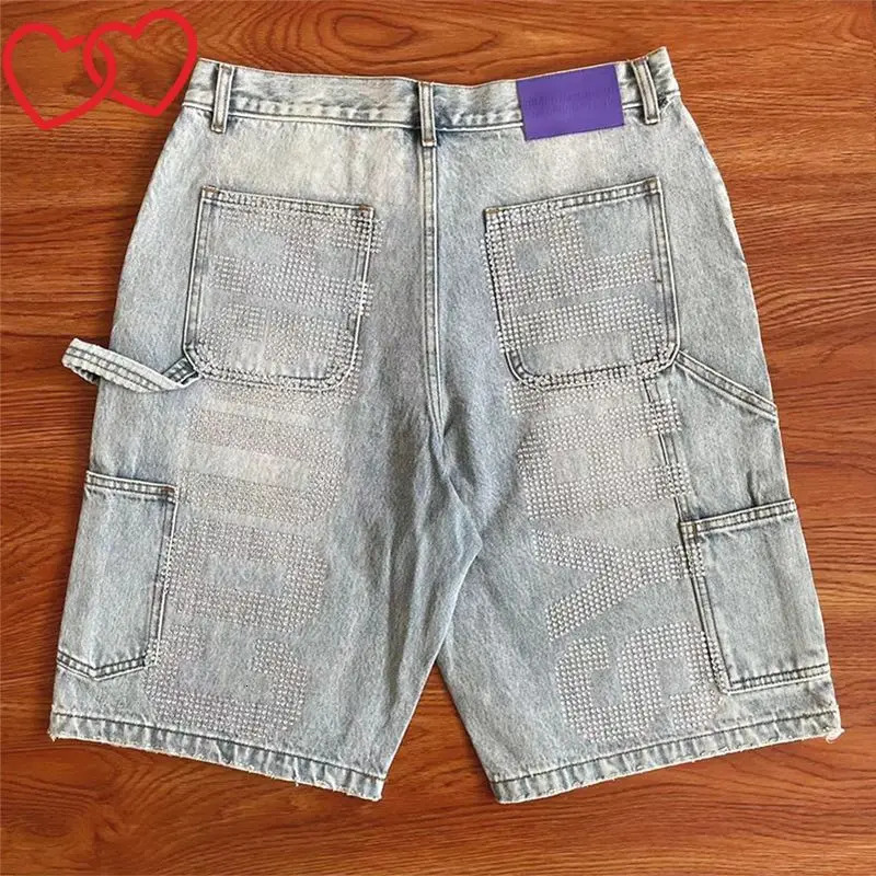 Summer Mens Denim Jeans Thats A Awful Lot of Cough Syrup Shorts Men Y2k Straight Leg Wide Leg Cough Syrup Short Pants for Men 250922