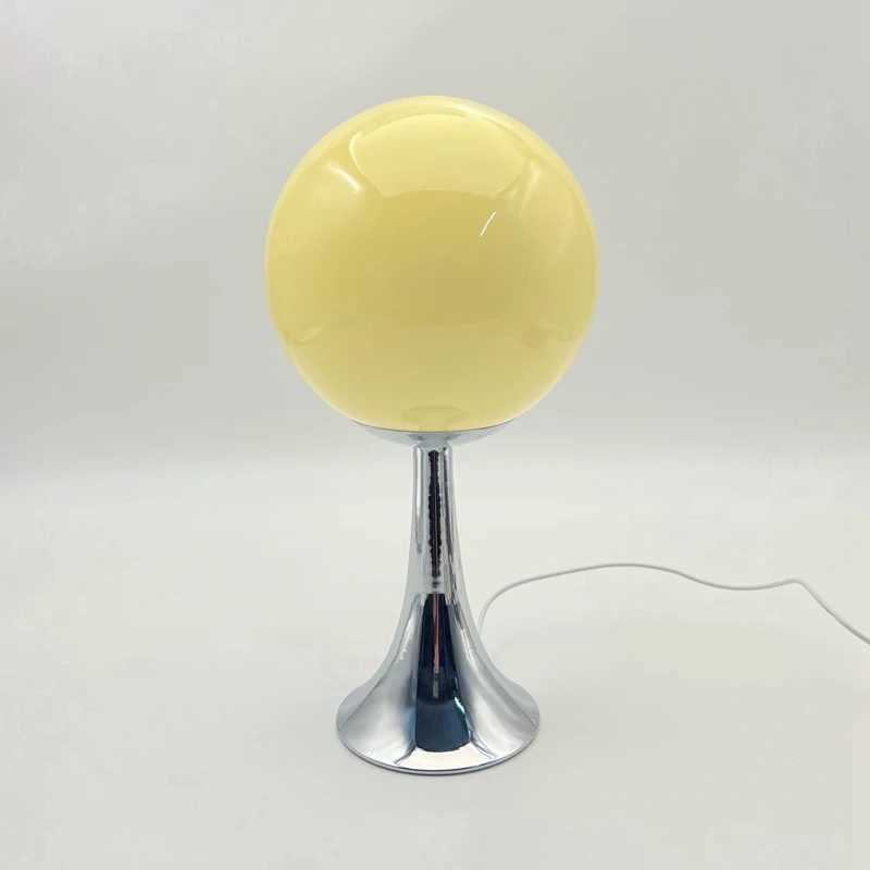 Glass Round Home Table Lamp Room Decoration Hotel Bedside De C251115
