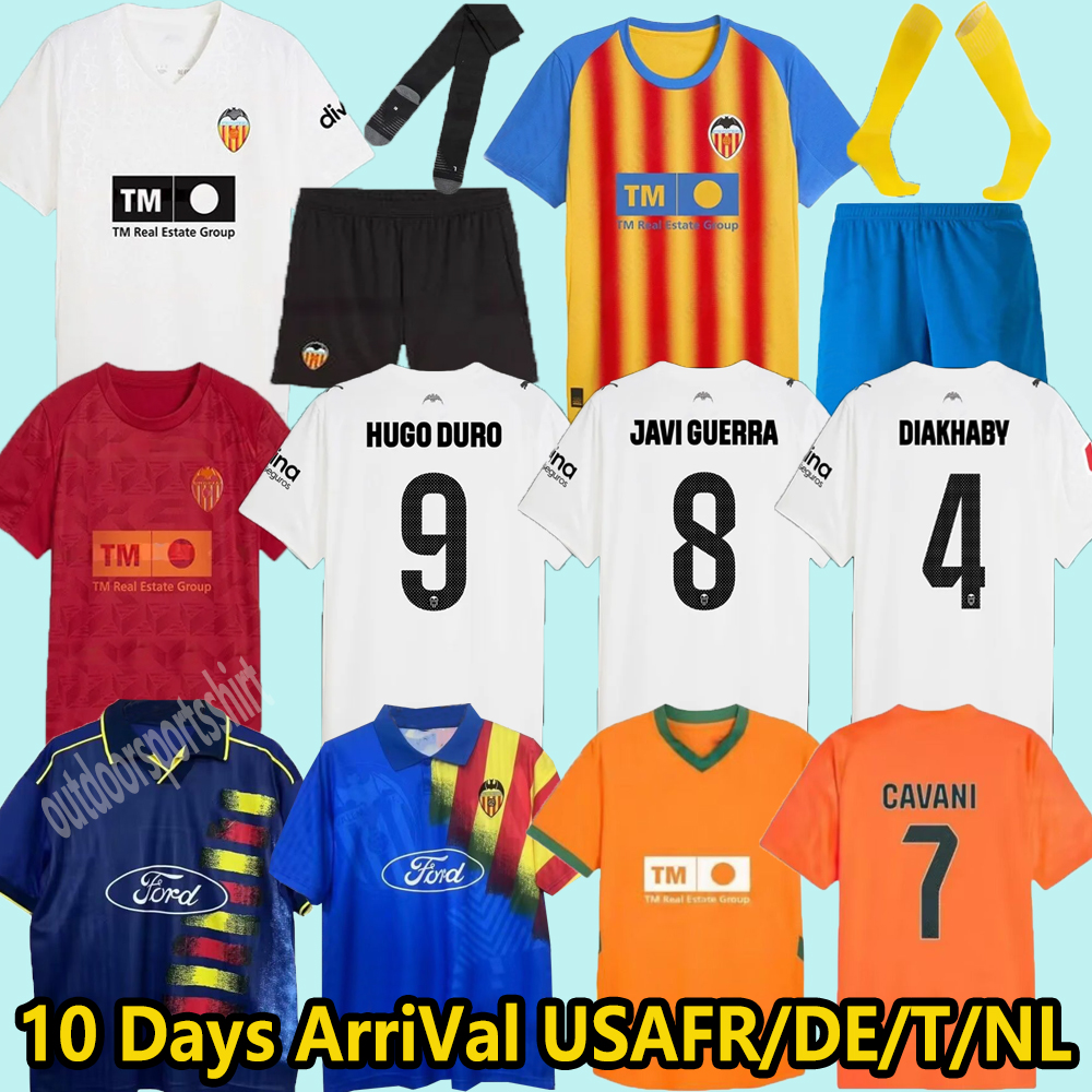 valencia cf soccer jerseys 25 26 camisetas de futbol men kids kit Valencia football shirts 2025 2026 third kids kit camiseta vcf HUGO DURO GAYA MUSAH HUGO chemise