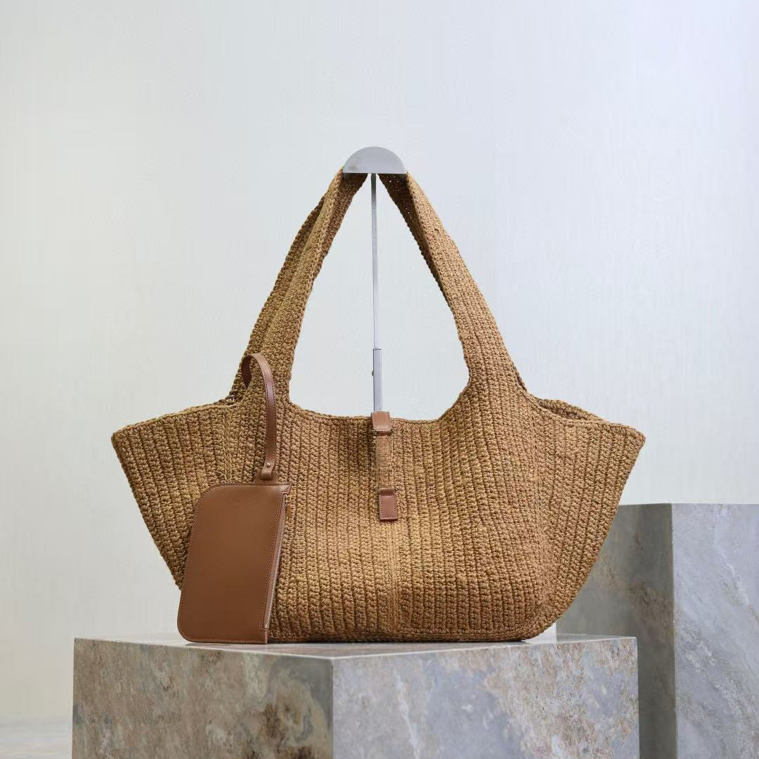 10a Le 5a 7 Raffia Bag Straw Bag Tote Bag Designer Bag Women Luxury Handbag Woven Bag Hand Embroidered Beach Bag Large Capacity Totes Shoulder Shopping Bucket Bag Purse