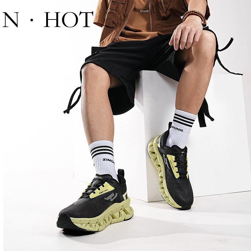 NHOT Designer Trendy And Versatile Running Shoes Luxurious And Fashionable Sports And Leisure Shoes Men's Shoes Anti Slip Wear-resistant Breathab