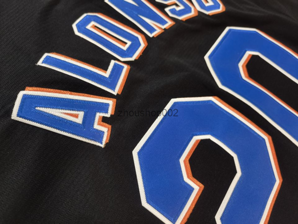 Custom Juan Soto Pete Alonso mets Alvarez Jersey Francisco Lindor Brandon Nimmo Edwin Diaz Jeff McNeil Kodai Senga Baseball Men Women Youth