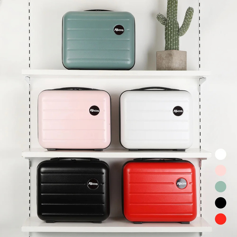 SBS001 34x295x18cm 16 inch PC material flight travel case mini portable makeup box luggage bag womens trend carry it with you 240923