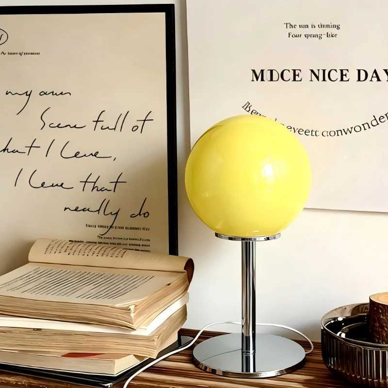 Simple Modern Nordic ins Girls Warm Light Bedside Table Lamp Decorative Artistic Nightlight C251115