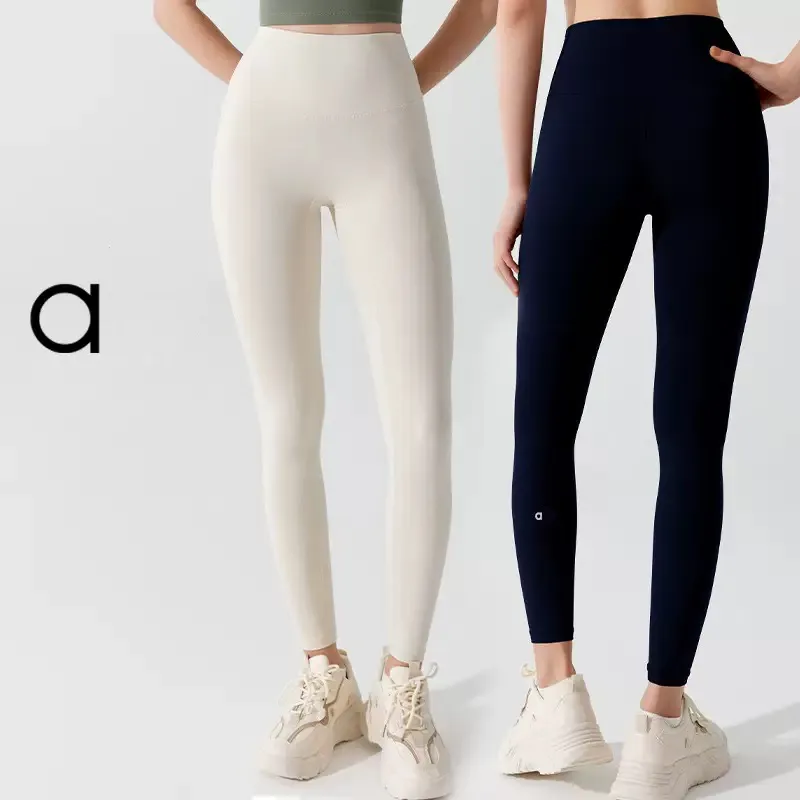 Yoga pants align Leggings Women Shorts Cropped pants Outfits Hip Lift T-shaped Lady Sports Exercise Fitness Wear Girls Running Flare Leggings slim fit