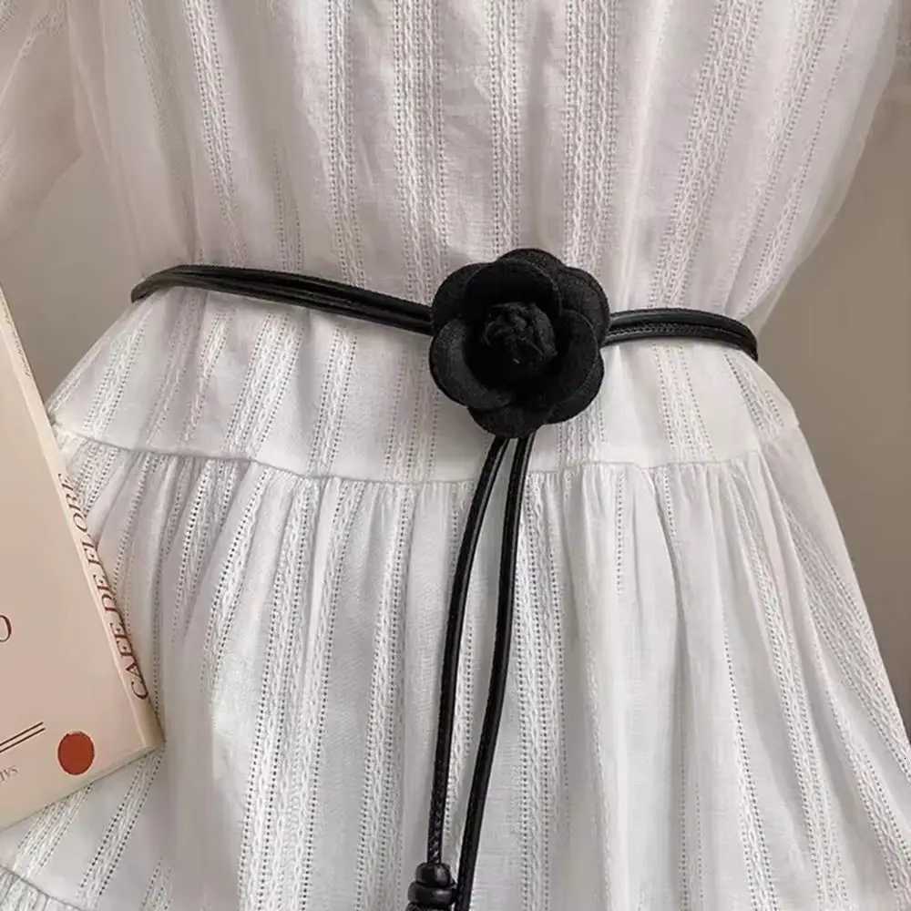 Fashion Fashion Ethnic Style Dry Rose Flower Belt Highend Retro Knotted Waist Rope Waistband For Skirt Clothes Dress Jeans Coat90 D250924