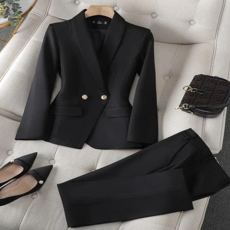 Womens Chic Suit Bl… - image