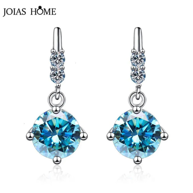 JoiasHome Classic Trendy Drop Earrings S925 Sterling Silver For Female Gift Anniversary Wedding Party 240515