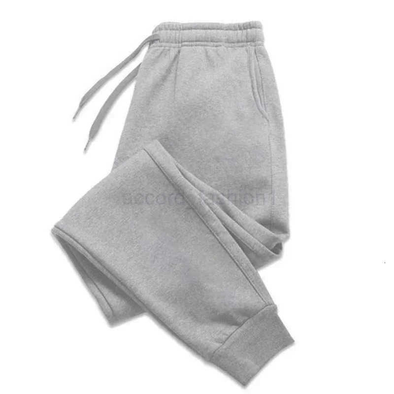 New Plus Size Mens Sweatpants 2XL 3XL Sportswear Elastic Waist Casual Baggy Pants Black Grey Cotton Joggers Male Loose Trousers M250924