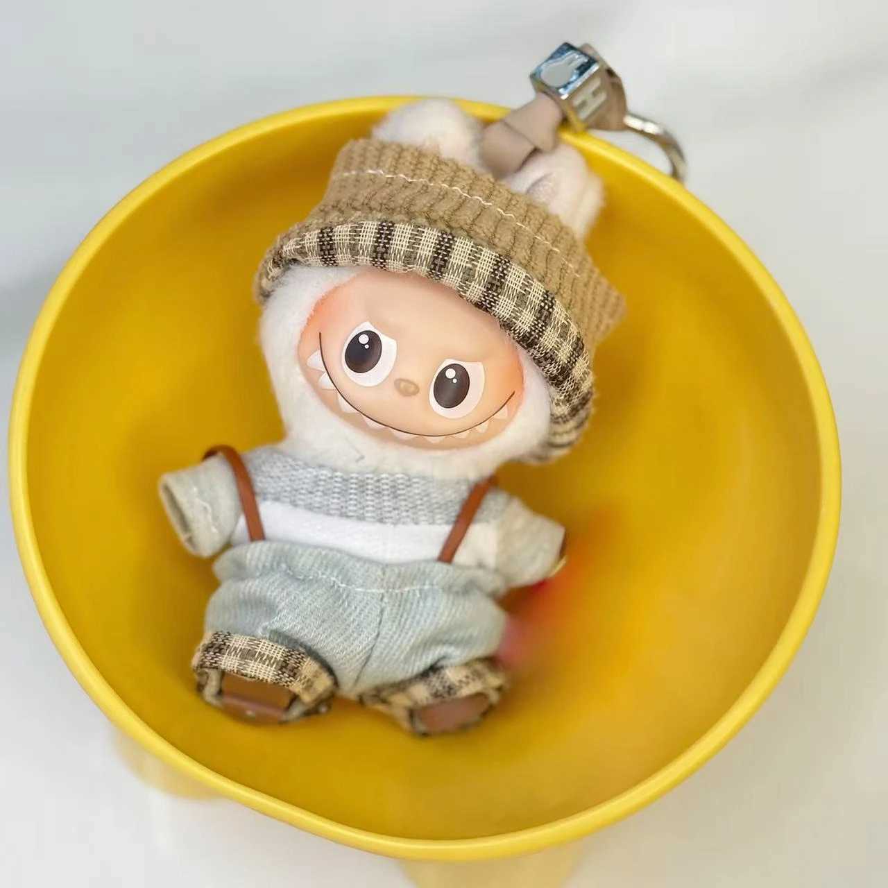 For Mini Labubu 40 The Monsters Pin for Love Series Love plush clothes For Labubu doll Clothing C250924