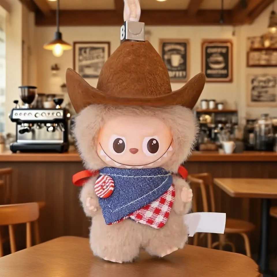 No DollPlush Dolls Clothes For labubu 40 for Love Series Bib Saliva Towel Dolls Clothes Accessories Gifts C250924