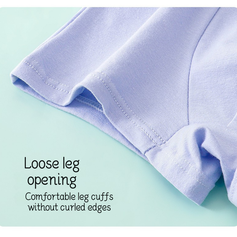 Boys Animated Patterned Shorts Durable Kids' Athletic Undergarments w/Easy-Wear Cuff Design-5929