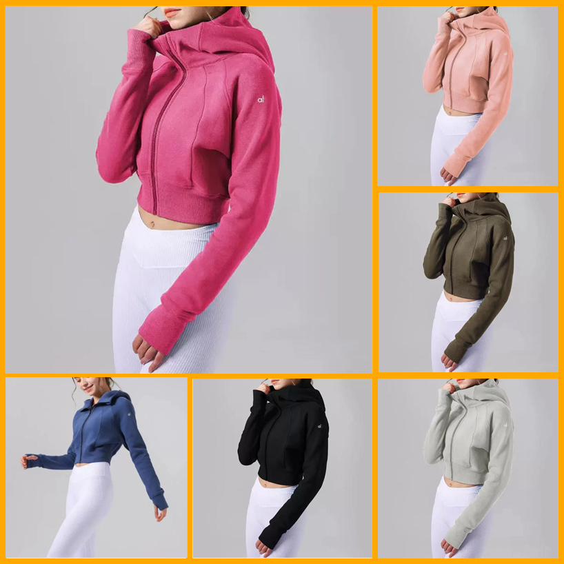 aylo yoga jackets outdoor training sports jackets, mountain climbing and fitness outdoor sports jackets, quick-drying sports suit tops,zipper tops women hoodies