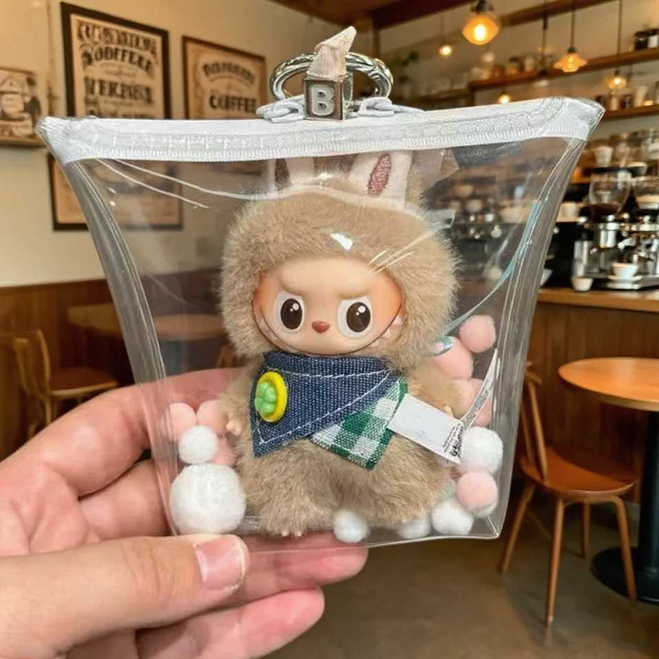 No DollPlush Dolls Clothes For labubu 40 for Love Series Bib Saliva Towel Dolls Clothes Accessories Gifts C250924