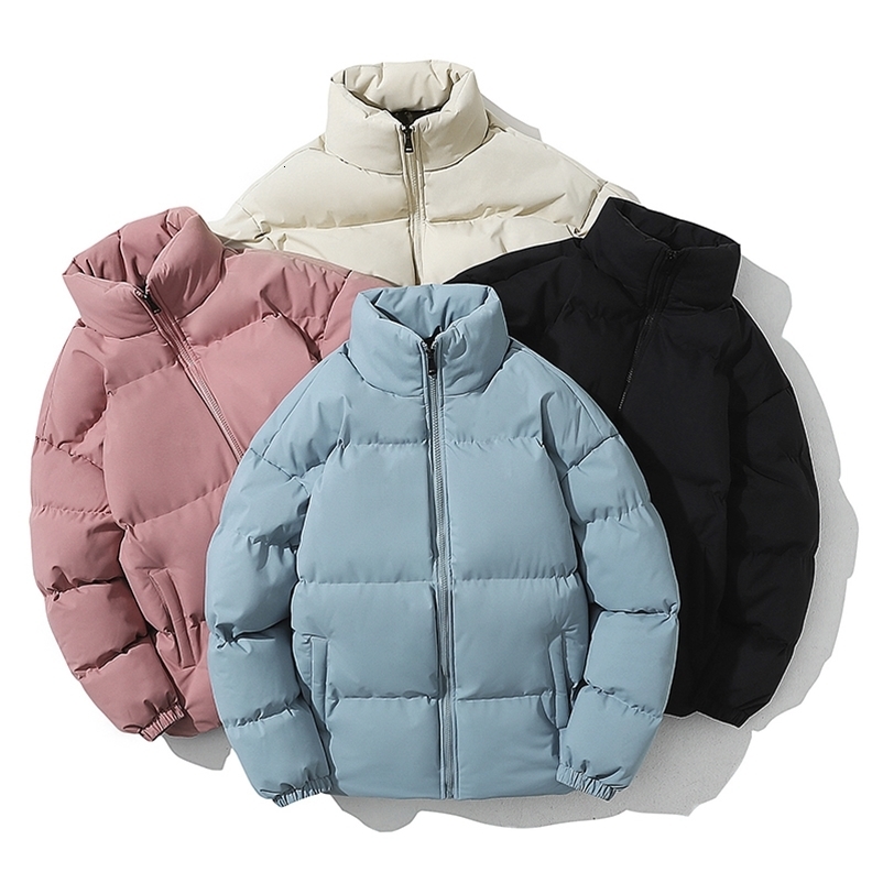 Men's Down Parkas Winter Padded Parka Thicken Warm Fashion Streetwear Loose Coat Male Youth In Woman Bubble Autumn Casual Oversize Jacket 230912