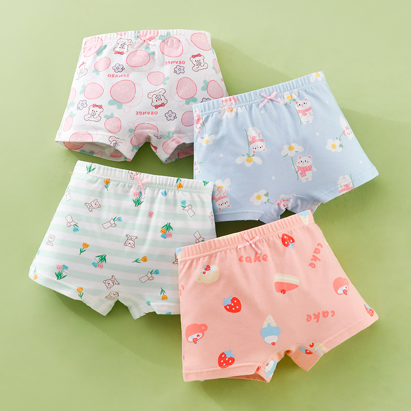Preschooler's Comfy & Fun Short Pants with Adorable Animated Designs-4822