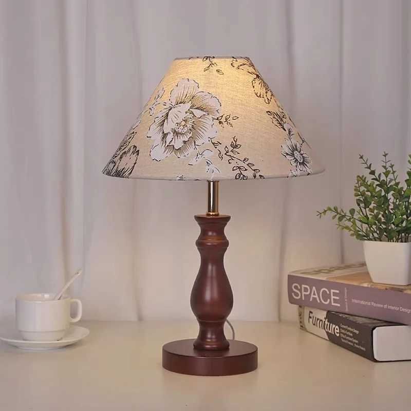 French WabiSabi Bedside Lamp MidCentury Solid Wood Lighting for Zen Study Luxe Hotel Decor C251115