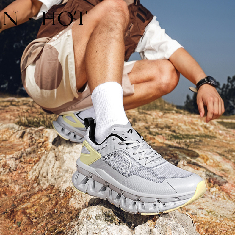 NHOT Designer Luxury Men's Breathable Mesh Sports Shoes Anti Slip Hiking Running Shoes Shock-absorbing Basketball Shoes Versatile Fashion Casual 