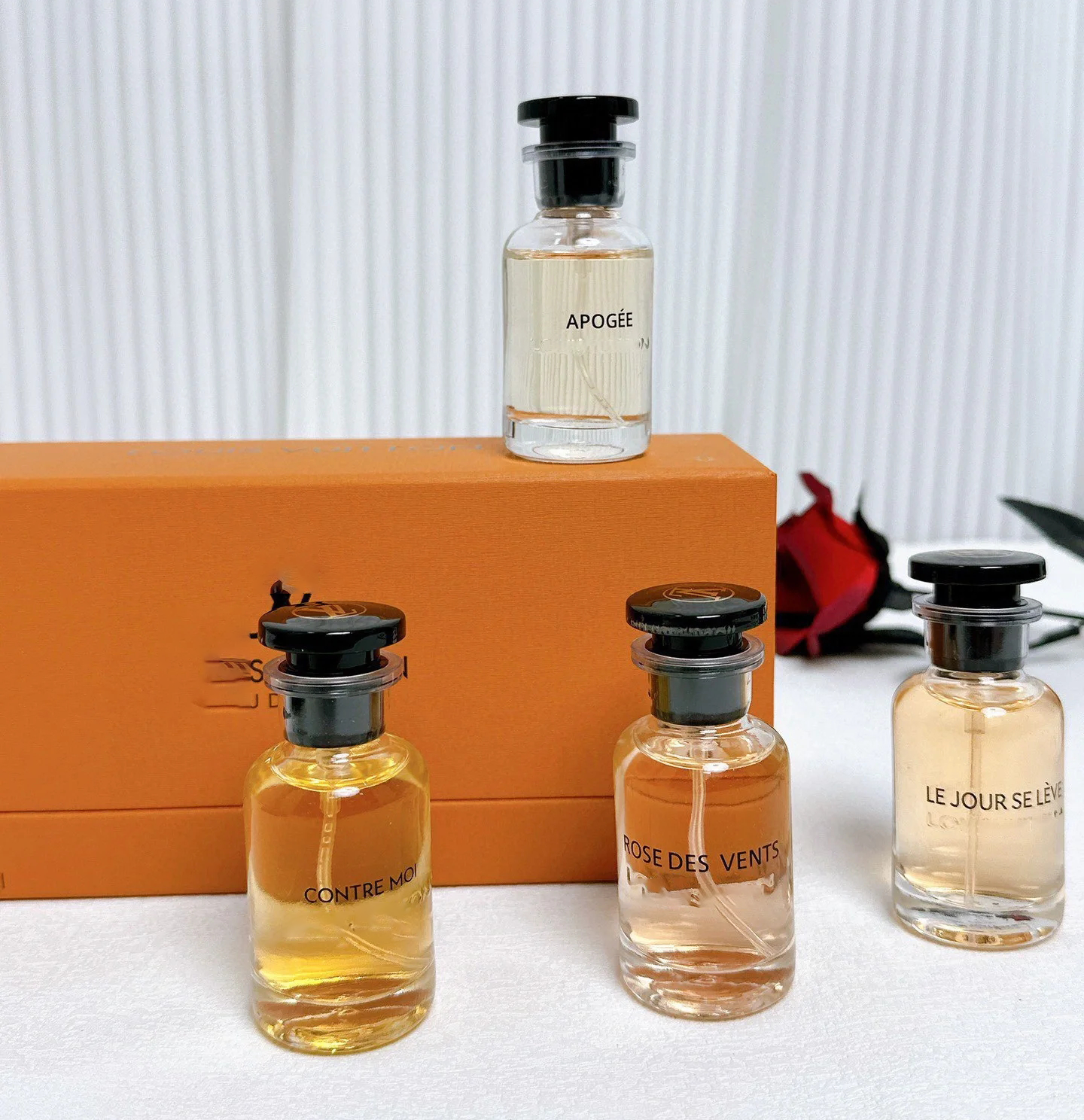 Brand 4*30ml Perfume Set City Of Stars Pacific Chill California Dream Imagination Long Lasting Smell France Fragrance Gift Box Kit Christmas Gift Fast