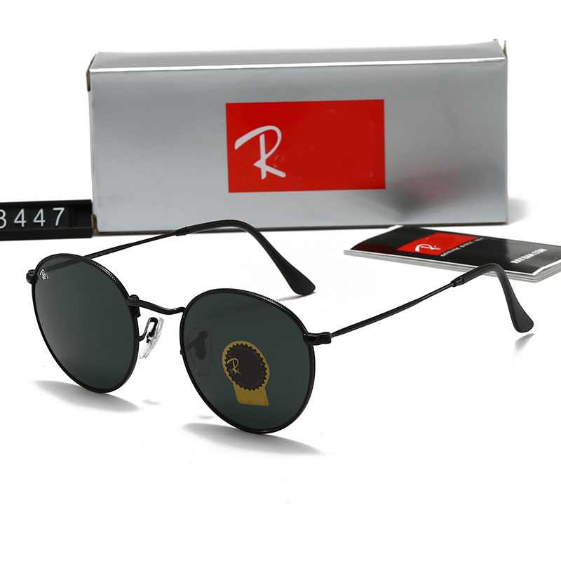 Designer Sunglasses for Women Men Classic Glass Lens Eyeglasses Goggle Outdoor Beach Fashion Sun Glasses For Man Mix Color Optional with box Polarized light good