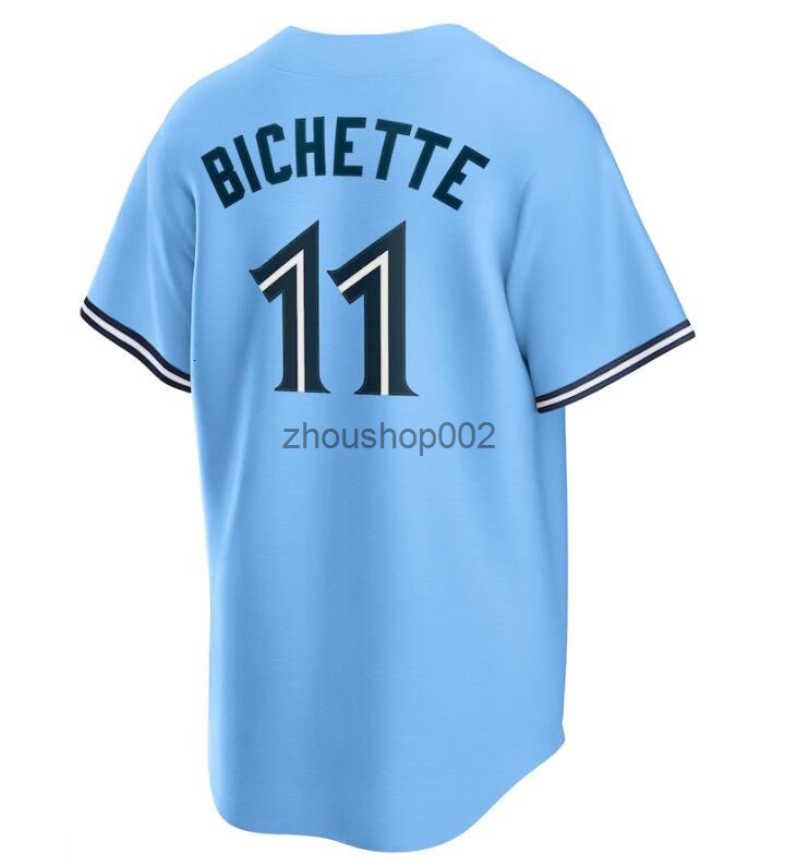 Custom 27 Vladimir Guerrero Jr Jersey 11 Bo Bichette Alejandro Kirk Alek Manoah George Springer Daniel Vogelbach Daulton Varsho Jerseys