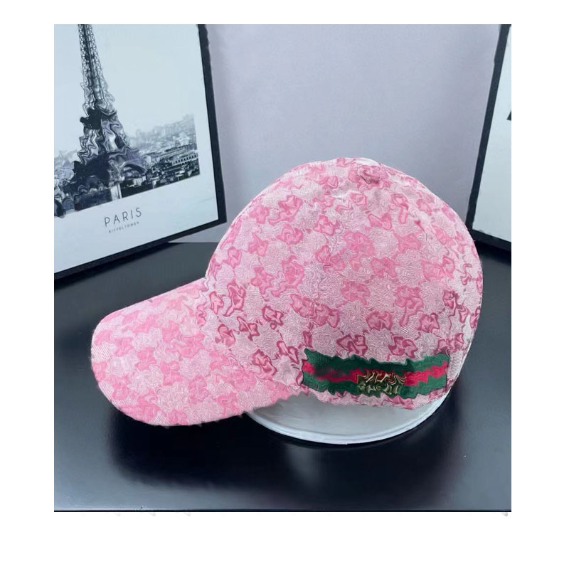 height Designer baseball caps for men and women canvas baseball fashionable soft caps for letter stripes Casquet top hat