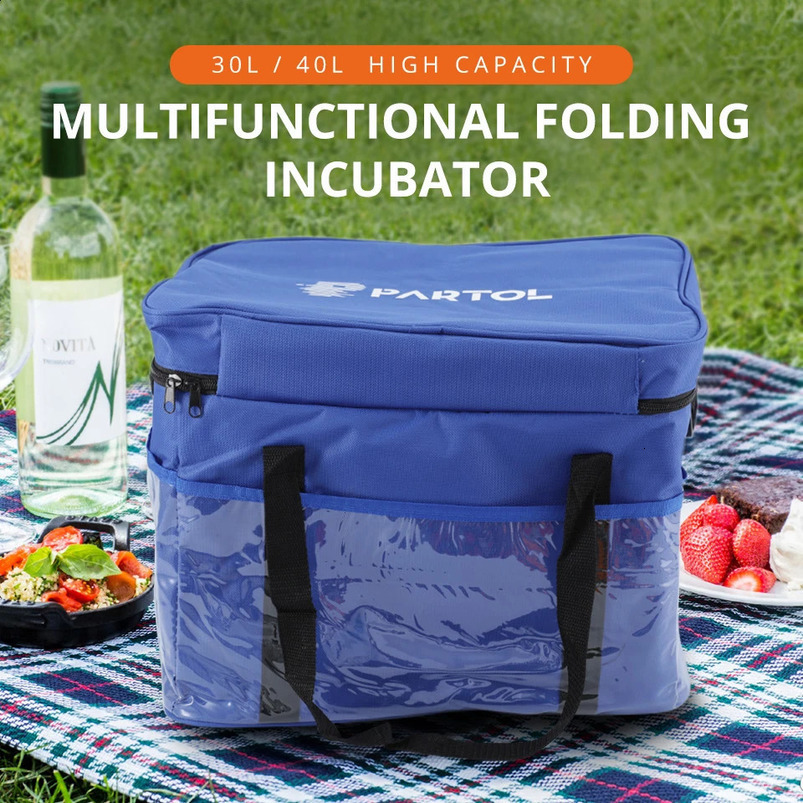 3040L cooler bag travel delivery outdoor picnic portable food cake insulated waterproof lunch box 240724
