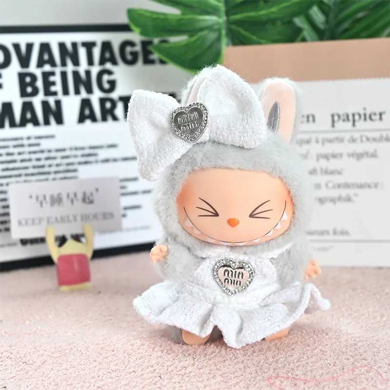 17cm Dolls Clothes For Labubu The Monster Outfit Accessories Clothing DIY Kids Gift Sweet Princess Highquality Dress V1 V2 V3 C250924