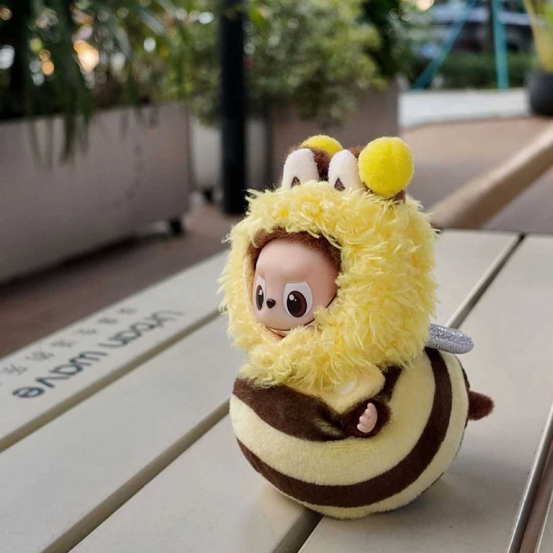 For Labubu 40 The Monsters Pin for Love Series Little bee Clothes For mini Labubu doll Pink bow baby clothes Accessories C250924