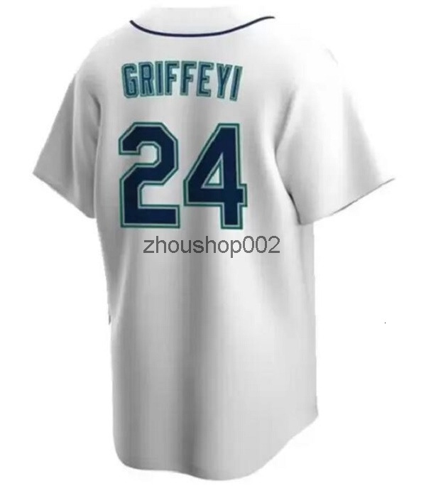 Mariners Ken Griffey Jr 44 Julio Rodriguez Baseball Jerseys JP Crawford Edgar Martinez Suzuki Ichiro Jarred Kelenic Kolten Wong Matt Brash City Connec