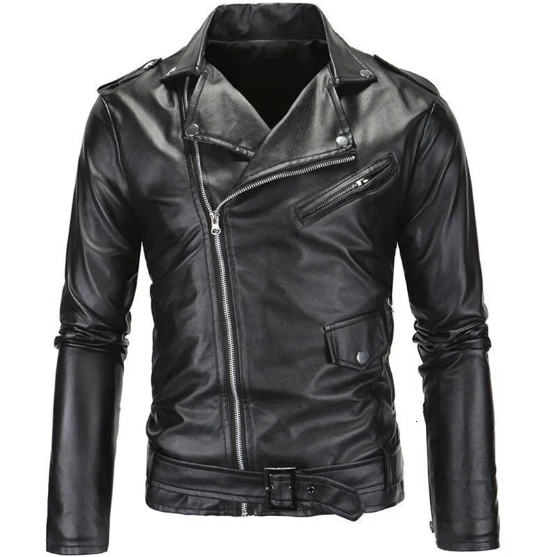 Men's Leather Faux … - image