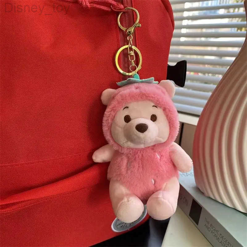 Disney Cute and creative cartoon Winnie the Pooh new highlooking fashionable and versatile decorative plush doll pendant keychain H250924