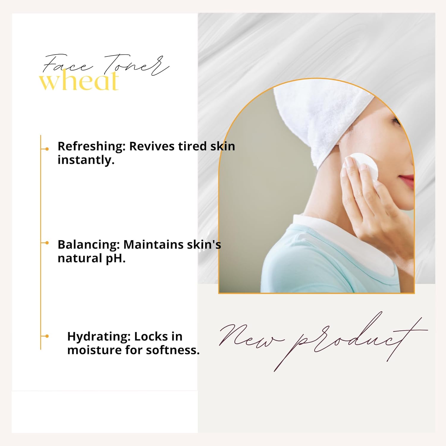 BBROSE Wheat, Vitamin E & Mandelic Acid Rose Water Face Toner, Deep - Cleansing & Pore - Unclogging