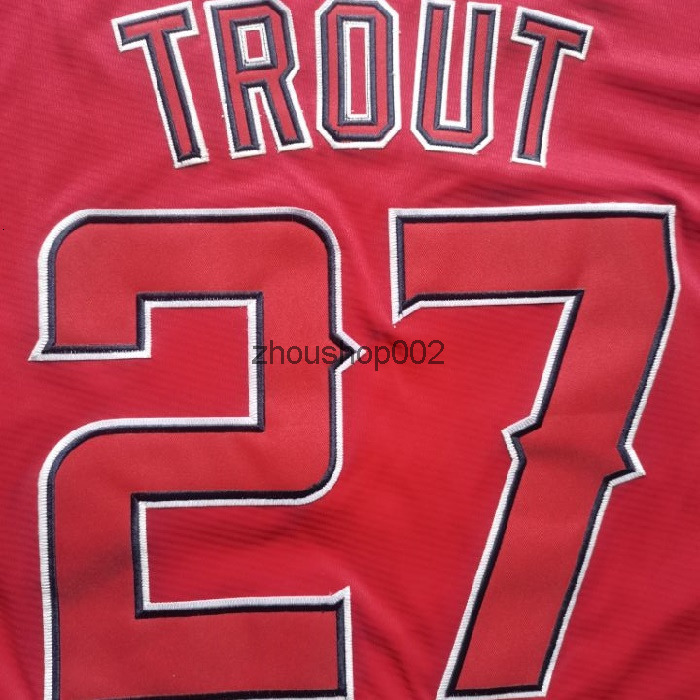 2025 Custom 27 Mike Trout Jersey Anthony Rendon Fletcher Reggie Jackson Reid Detmers Drury Urshela Walsh Moniak Ward Logan OHoppe Lucas Giolito Grichu