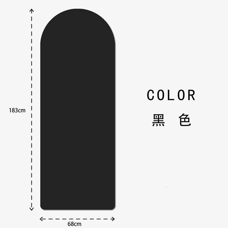 uth Custom Shape Oval Arched Curve Mat Yoga Mats New Capsule Two Ends Round Pu Yoga Mat Natural Rubber XJ250714