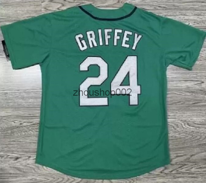 Mariners Ken Griffey Jr 44 Julio Rodriguez Baseball Jerseys JP Crawford Edgar Martinez Suzuki Ichiro Jarred Kelenic Kolten Wong Matt Brash City Connec