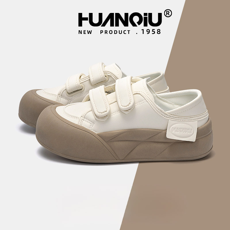HUAN QIU Free shipping Designer Casual Shoes Thick soled versatile fashionable women sports shoes fashion high quality