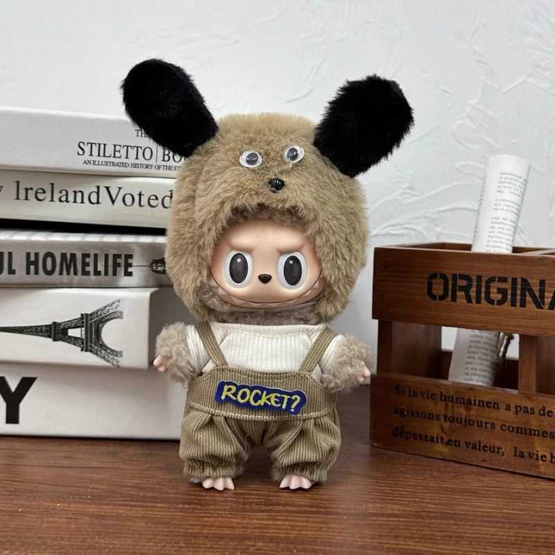 Labubu Doll Clothes Capybara Cos Suit V1 V2 V3 Outfit Stylish Clothing Set for Plush Toy Dolls 17cm Cute Model Accessories C250924