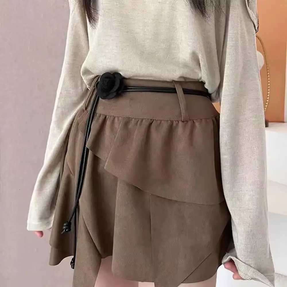 Fashion Fashion Ethnic Style Dry Rose Flower Belt Highend Retro Bohemian Floral Belt Knotted Waist Rope For Lady Girl Women D250924