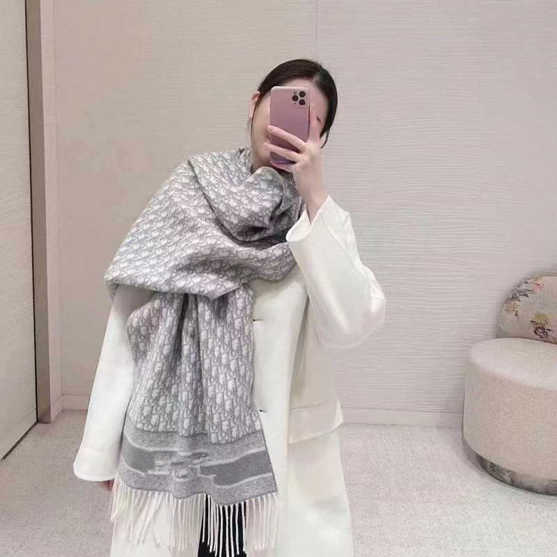 Scarf Designer Cotton Long Scarves Fashion scarf Winter Wool Scarves Women Wraps Striped Plaid Luxury D letter Printed