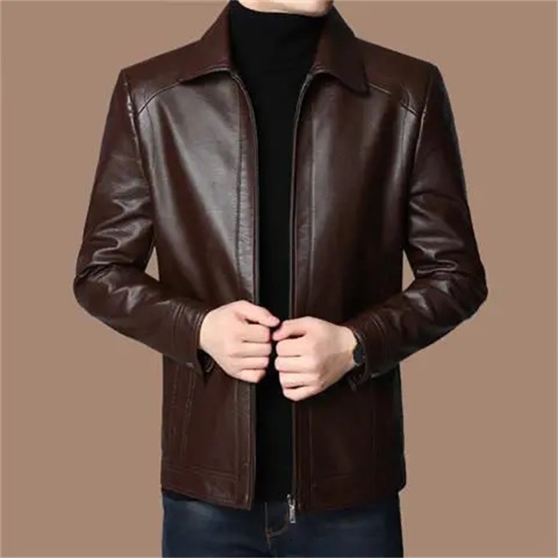 Men's Leather Faux … - image