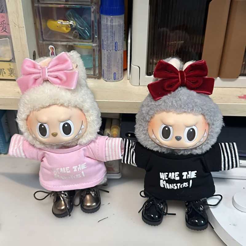 Labubu Vinyl Baby Clothes 17cm Pendant Sitting Series Party Series ValentineS Day Same Style Big Baby Set C250924