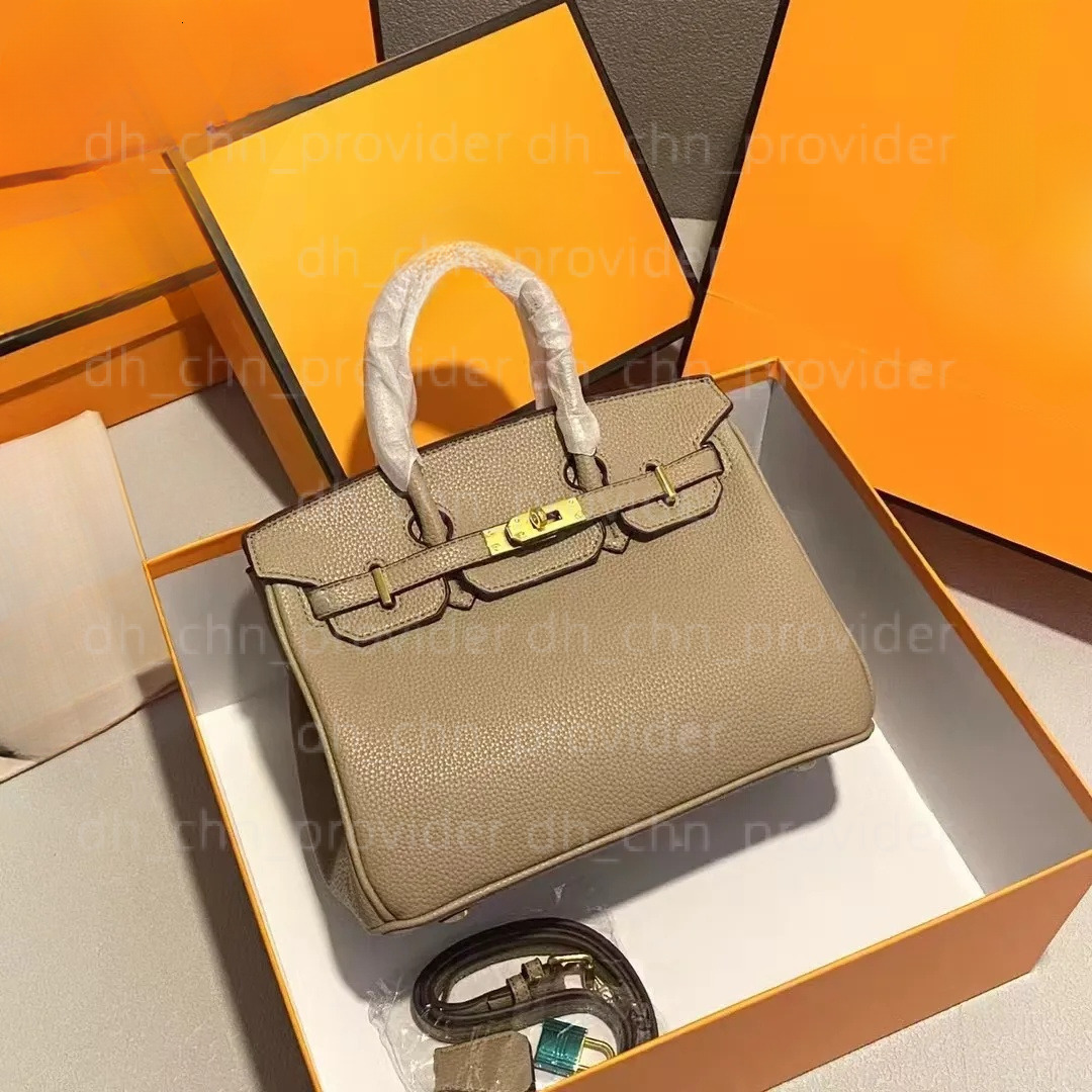 Designer Handbag Womens Tote Bag Trendy Shoulders Bag New Litchi Pattern Leather Outgoing Large Capacity Shopping Bag Casual Crossbody Bag